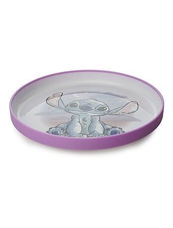 Plato para bebé Disney Lilo & Stitch antideslizante para microondas sin BPA