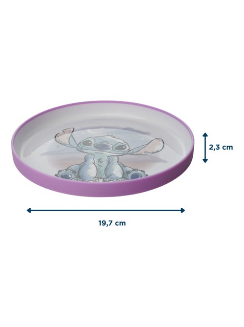 Plato para bebé Disney Lilo & Stitch antideslizante para microondas sin BPA - Kiabi Plato para bebé Disney Lilo & Stitch antideslizante para microondas sin BPA - Kiabi