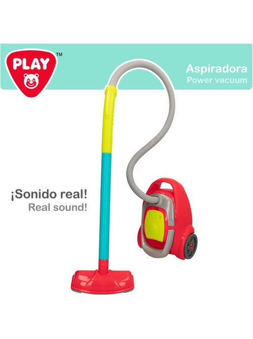 Play aspiradora de juguete eléctrica c/sonido y succión - Kiabi