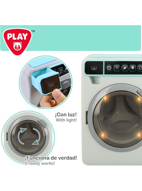 Play lavadora juguete c/luz y sonido - Kiabi
