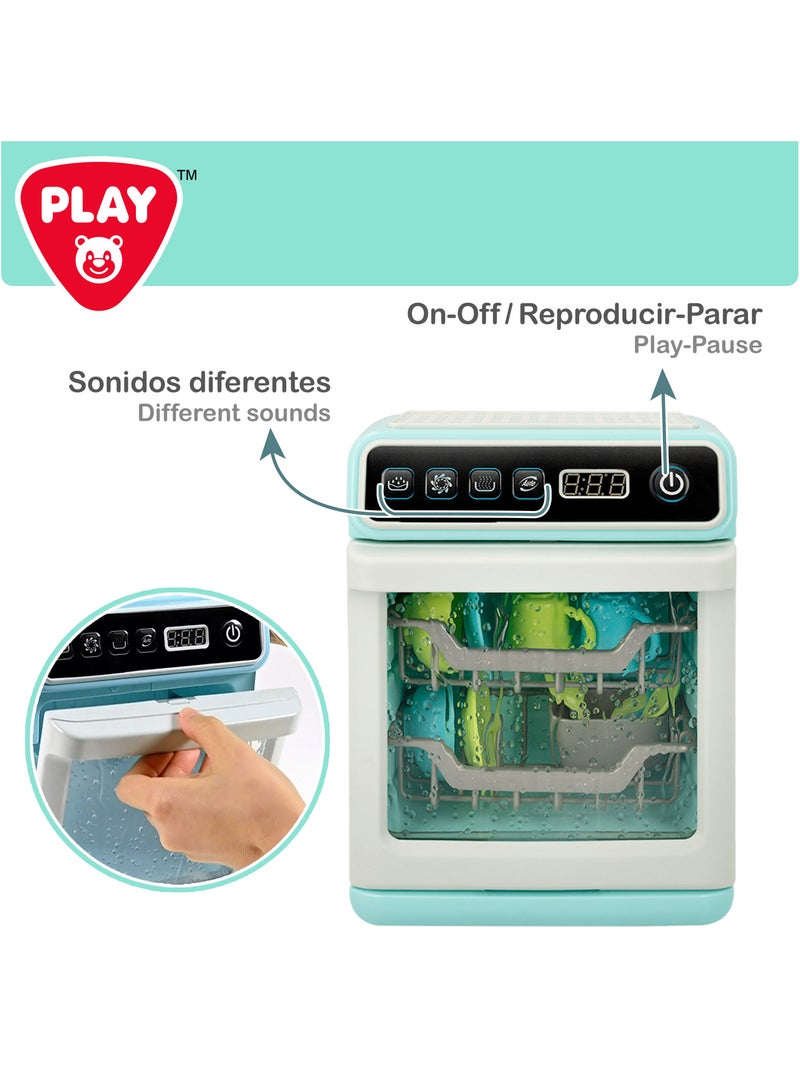 Play lavavajillas juguete c/luz, sonido y accesorios N/D - Kiabi