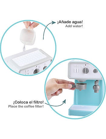 Play máquina de café juguete c/luz y sonido