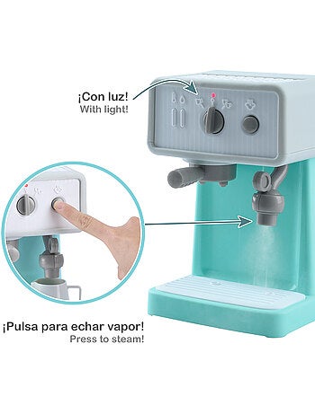 Play máquina de café juguete c/luz y sonido