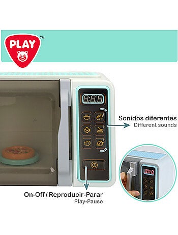 Play microondas juguete c/luz y sonido