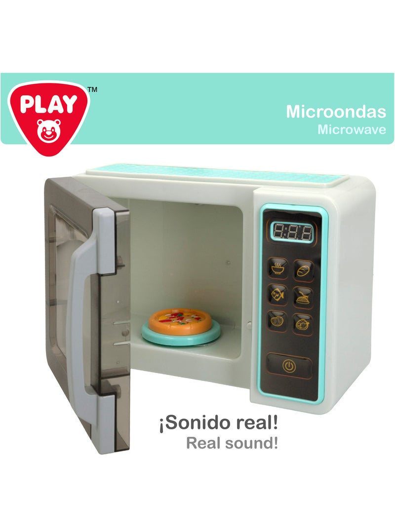 Play microondas juguete c/luz y sonido N/D - Kiabi