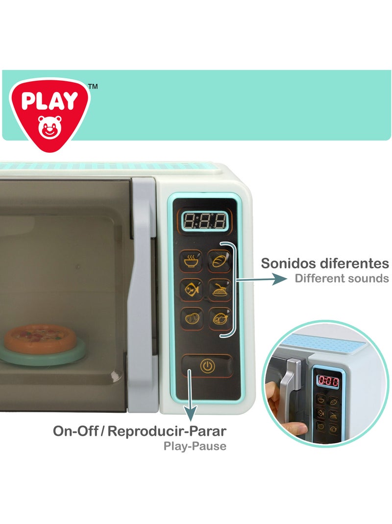 Play microondas juguete c/luz y sonido N/D - Kiabi