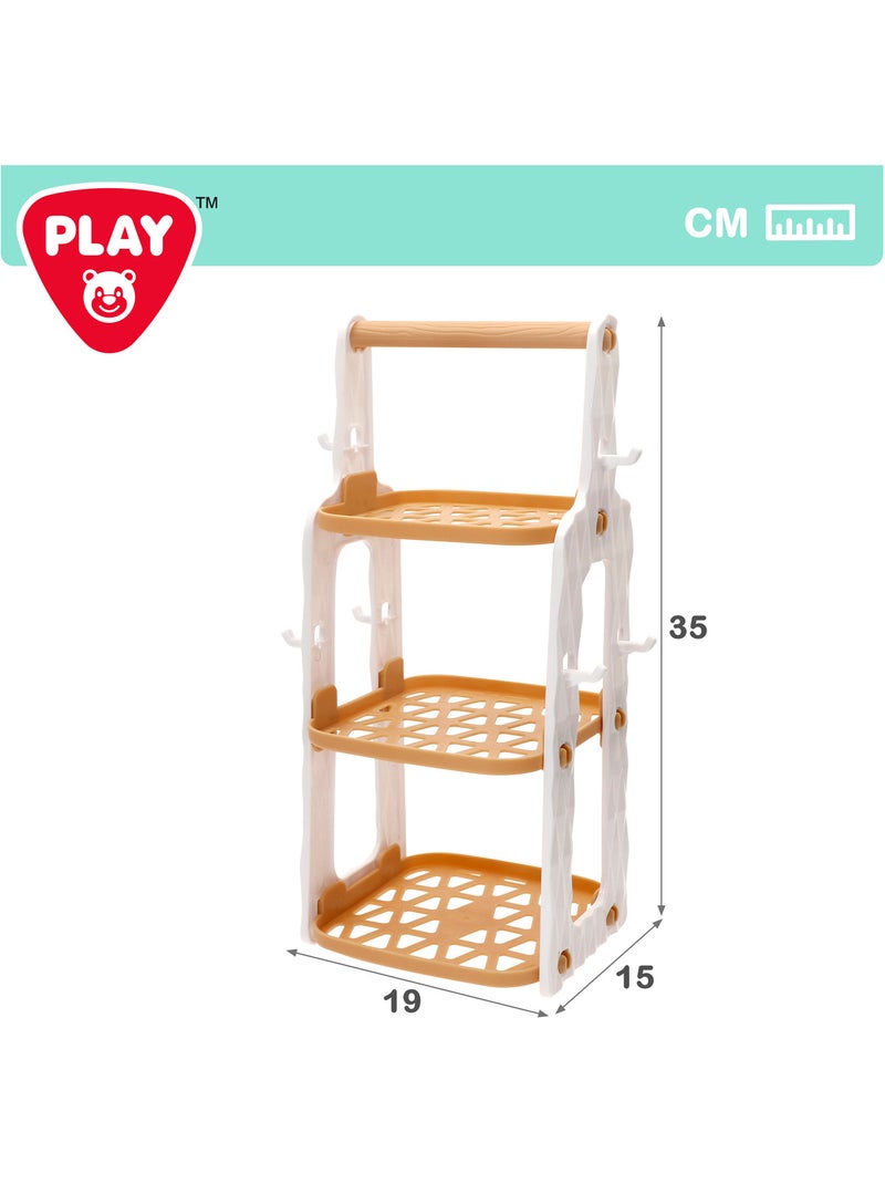 Play set de cocina infantil 13 piezas con ollas, sartén, colador y utensilios N/D - Kiabi