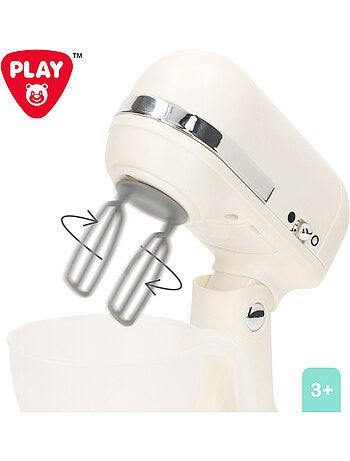 Play set tostadora, batidora y cafetera de juguete con luz y sonido