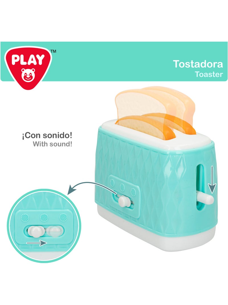 Play set tostadora y hervidor de juguete c/luz y sonido N/D - Kiabi