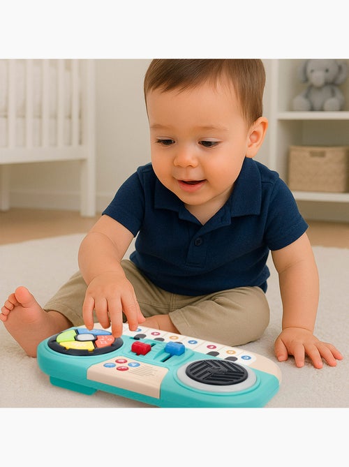 Play teclado electrónico dj infantil con luces y sonidos - Kiabi Play teclado electrónico dj infantil con luces y sonidos - Kiabi