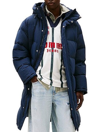 Plum fero Largo con Capucha para Hombre Tommy Hilfiger