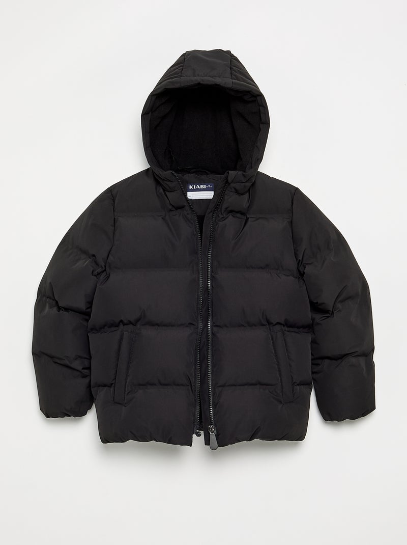 Plumífero acolchado - colección fácil de poner Negro - Kiabi
