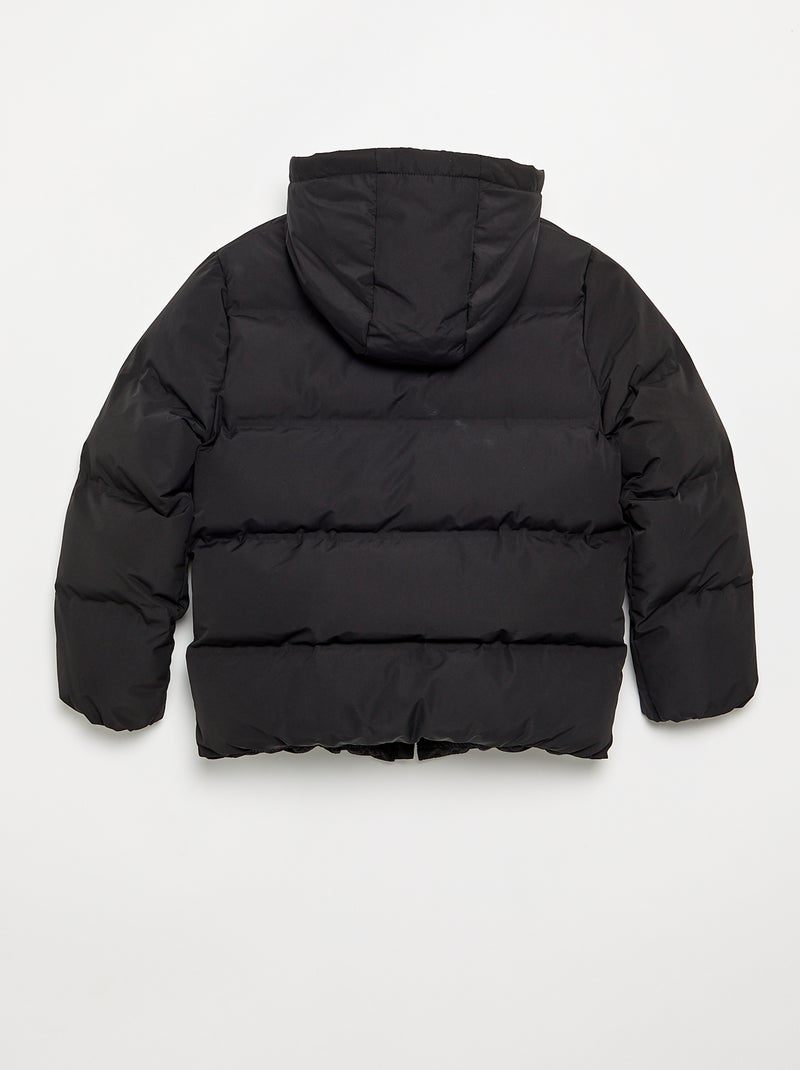 Plumífero acolchado - colección fácil de poner Negro - Kiabi