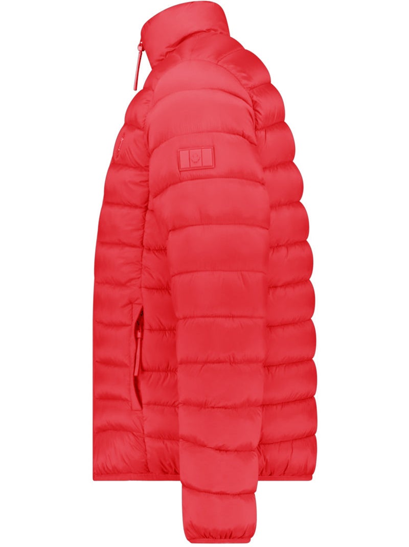 Plumífero acolchado amitaleak – canadian peak Rojo - Kiabi