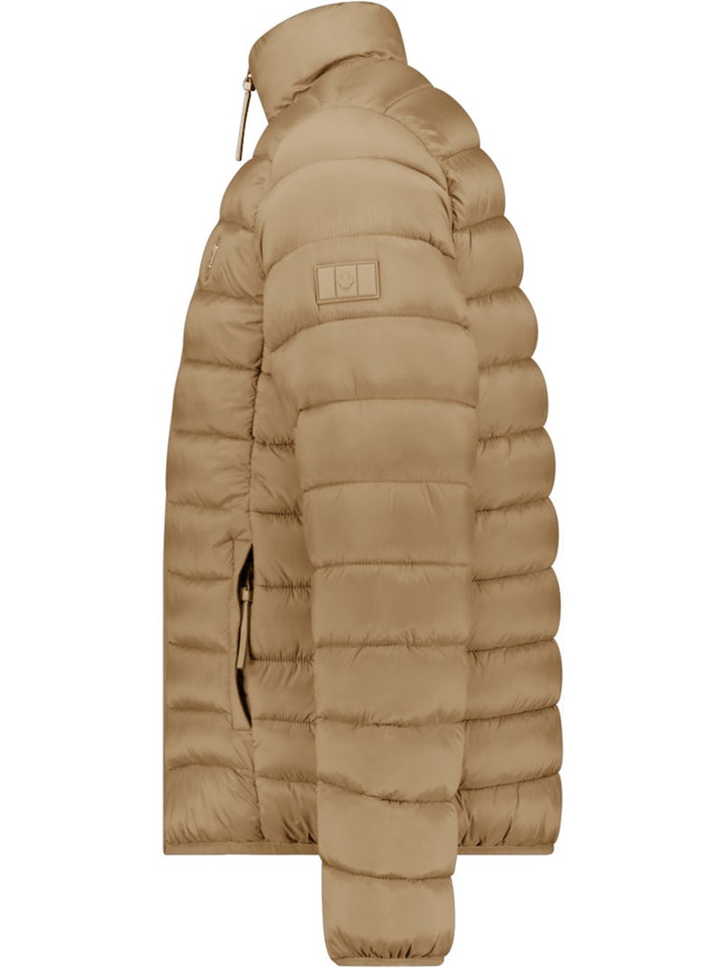 Plumífero acolchado amitaleak – canadian peak Taupe - Kiabi