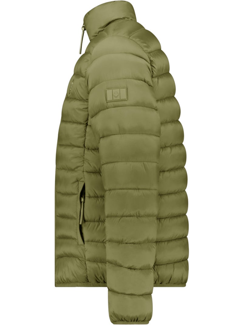 Plumífero acolchado amitaleak – canadian peak Verde oliva - Kiabi