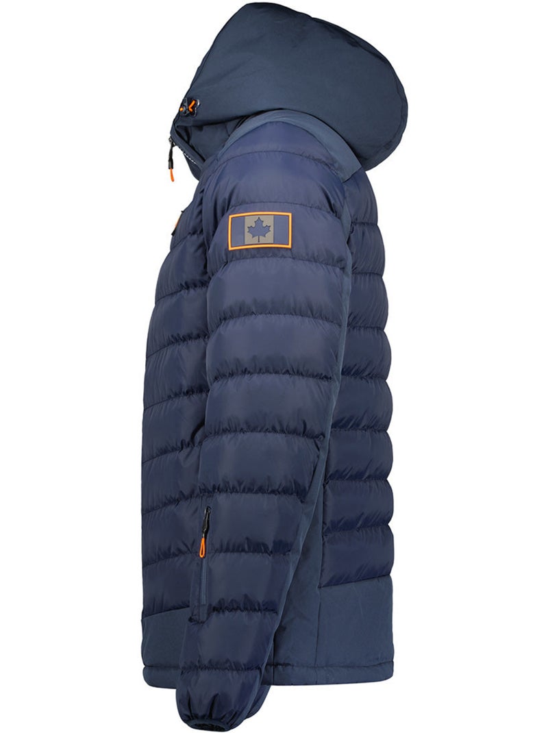Plumífero acolchado aurelieneak – canadian peak Azul marino - Kiabi