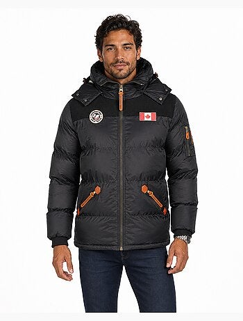 Plumífero acolchado con capucha celieak – canadian peak