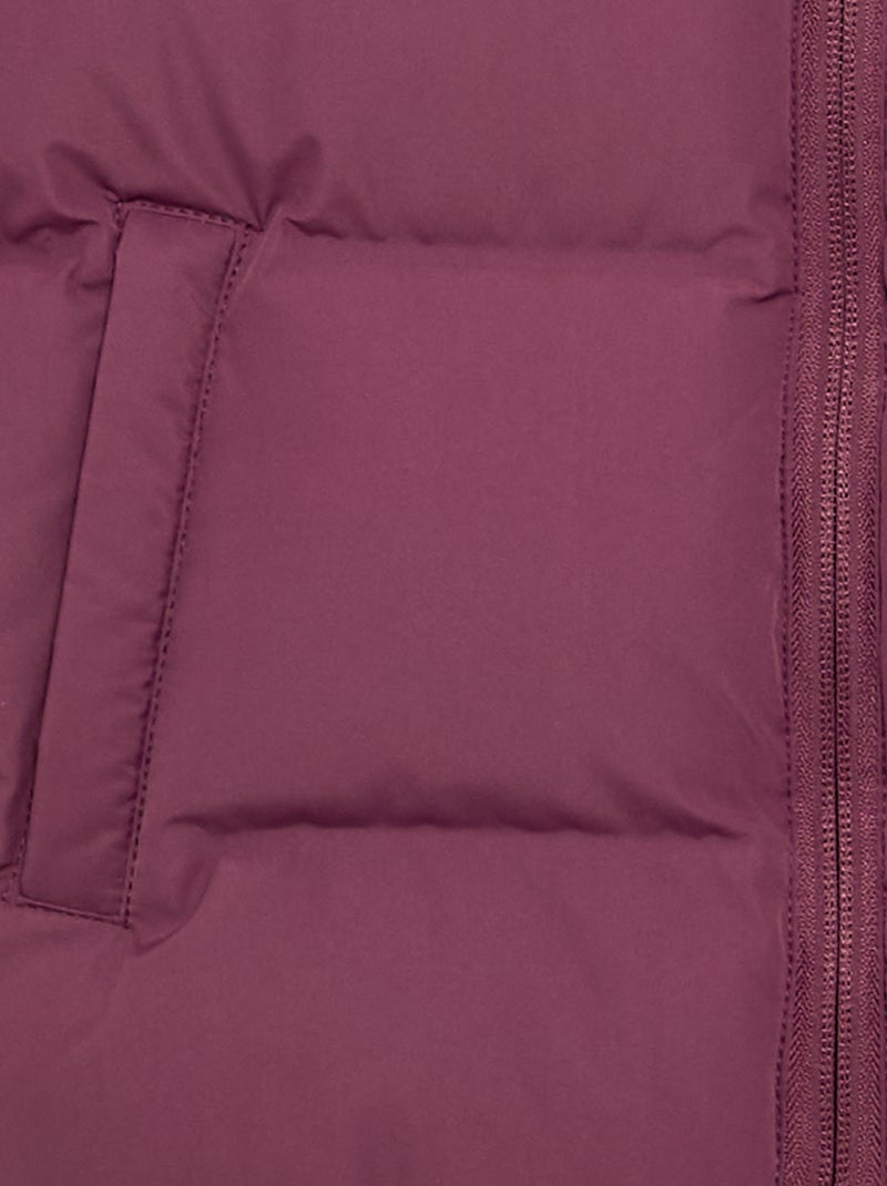 Plumífero acolchado forrado Purpura - Kiabi