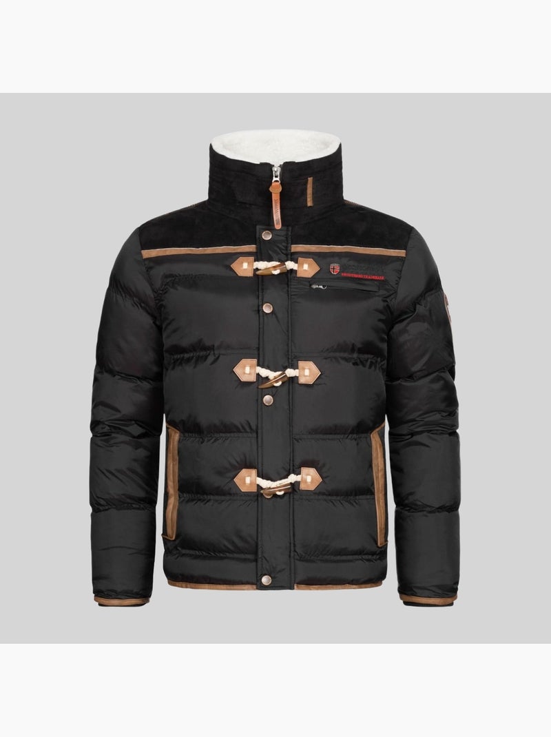 Plumífero amonai – geographical norway Negro - Kiabi