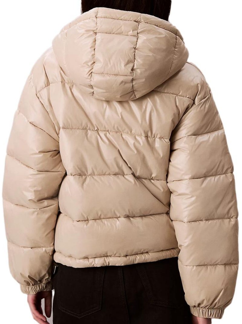 Plumífero Calvin Klein Jeans para Mujer Beige - Kiabi