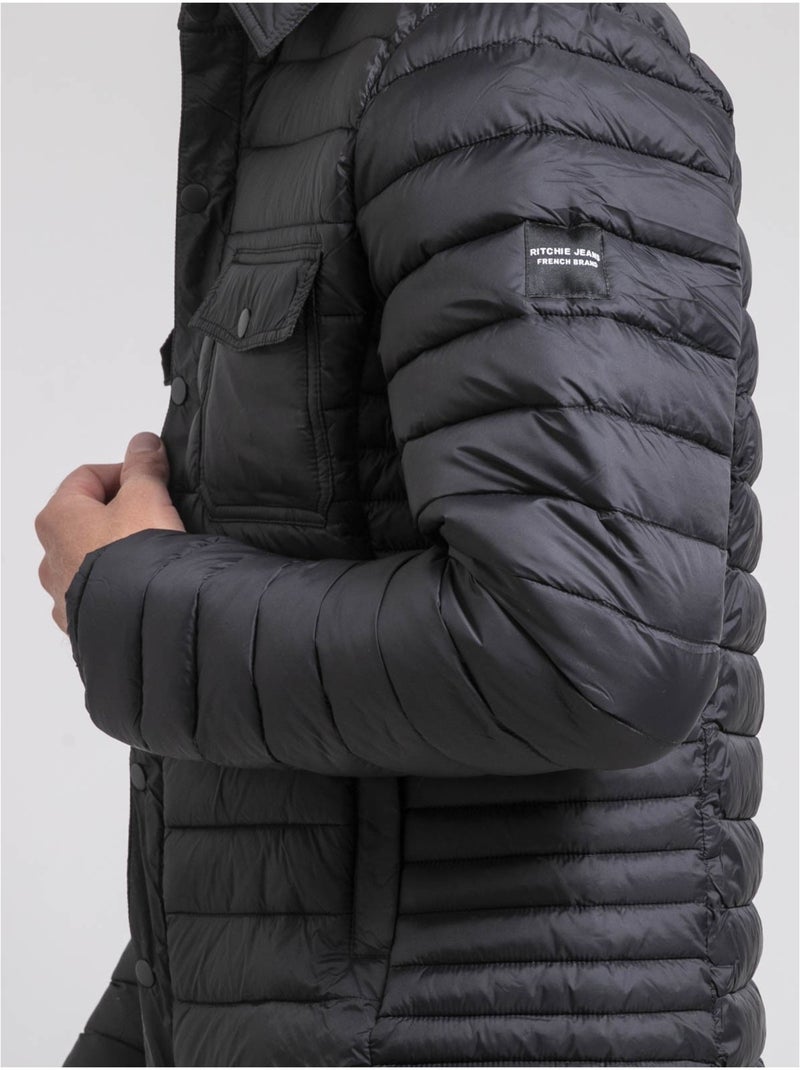 Plumífero cazadora ZAMACHY Negro - Kiabi
