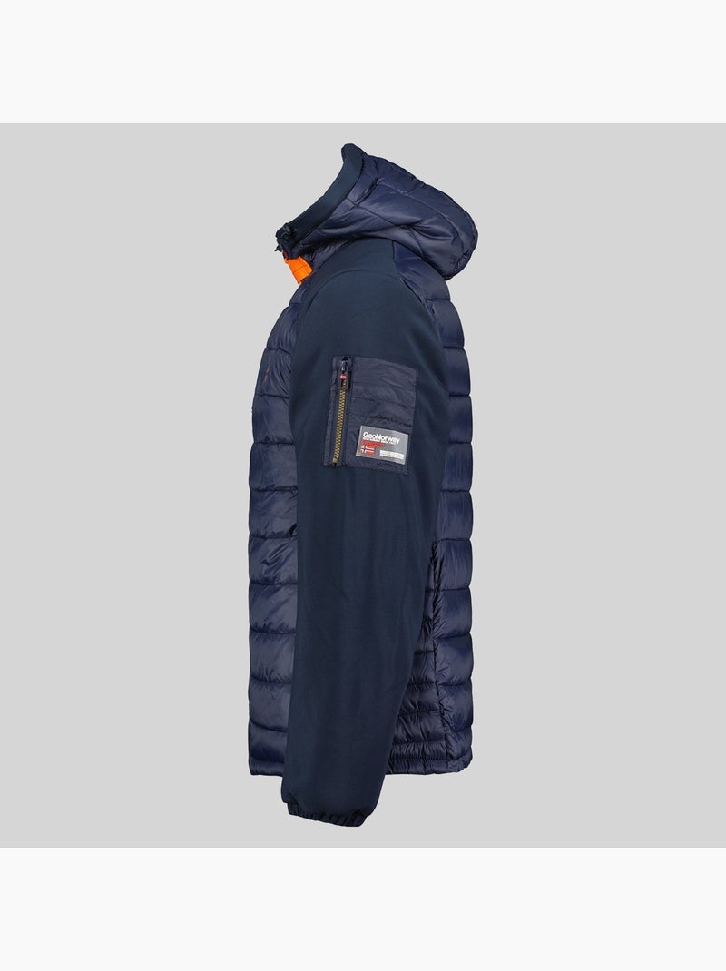 Plumífero con capucha abator – geographical norway Azul marino - Kiabi