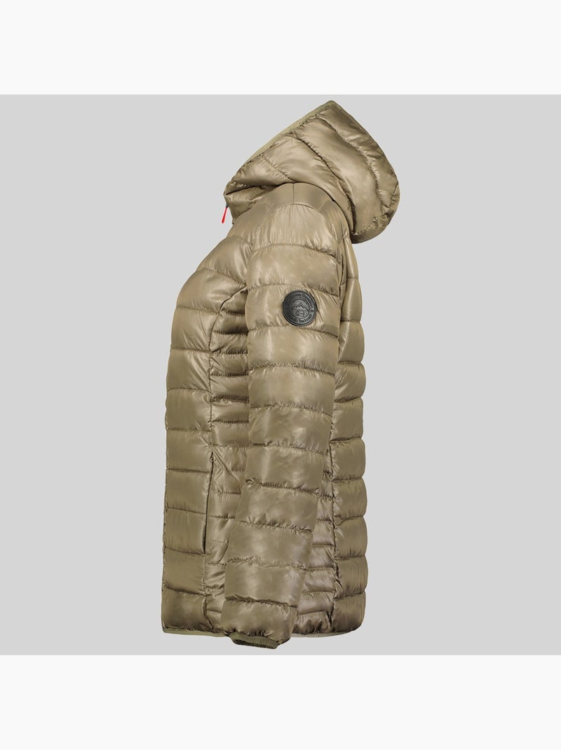 Plumífero con capucha annecy hood – geographical norway Gris tormenta - Kiabi