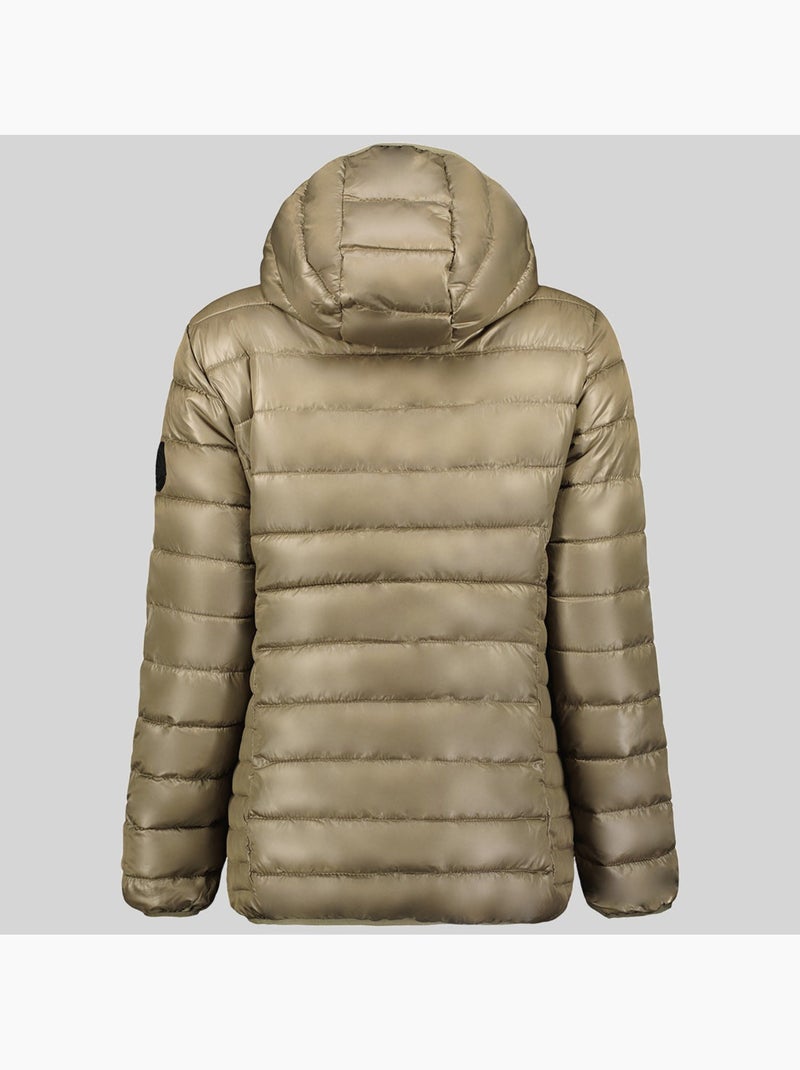 Plumífero con capucha annecy hood – geographical norway Gris tormenta - Kiabi