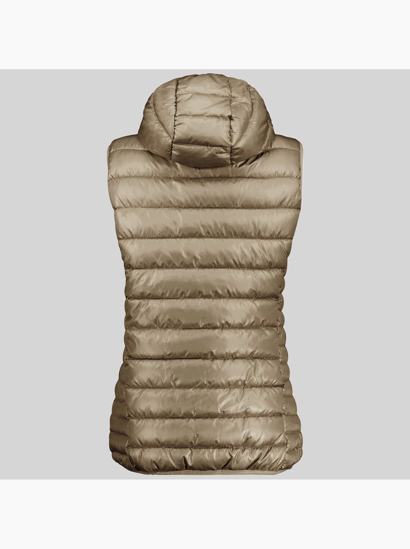 Plumífero con capucha annecy vest hood – geographical norway Gris tormenta - Kiabi