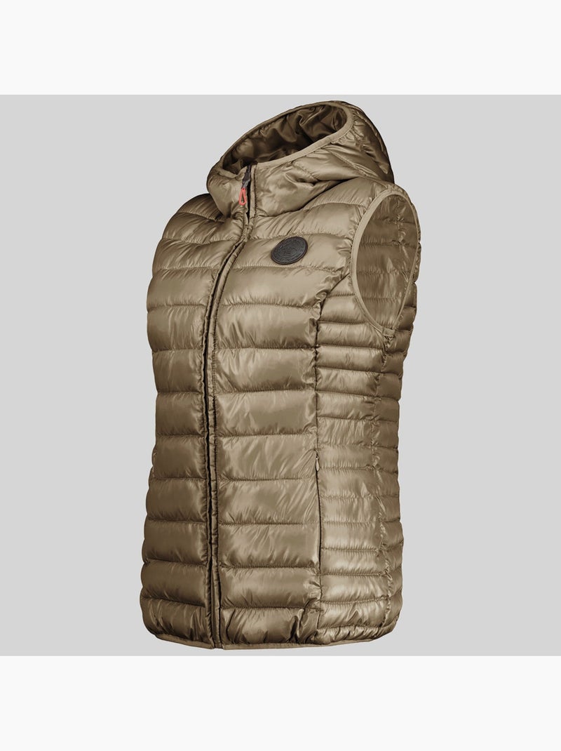 Plumífero con capucha annecy vest hood – geographical norway Gris tormenta - Kiabi
