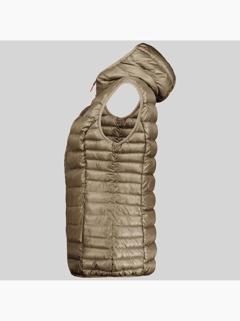 Plumífero con capucha annecy vest hood – geographical norway Gris tormenta - Kiabi