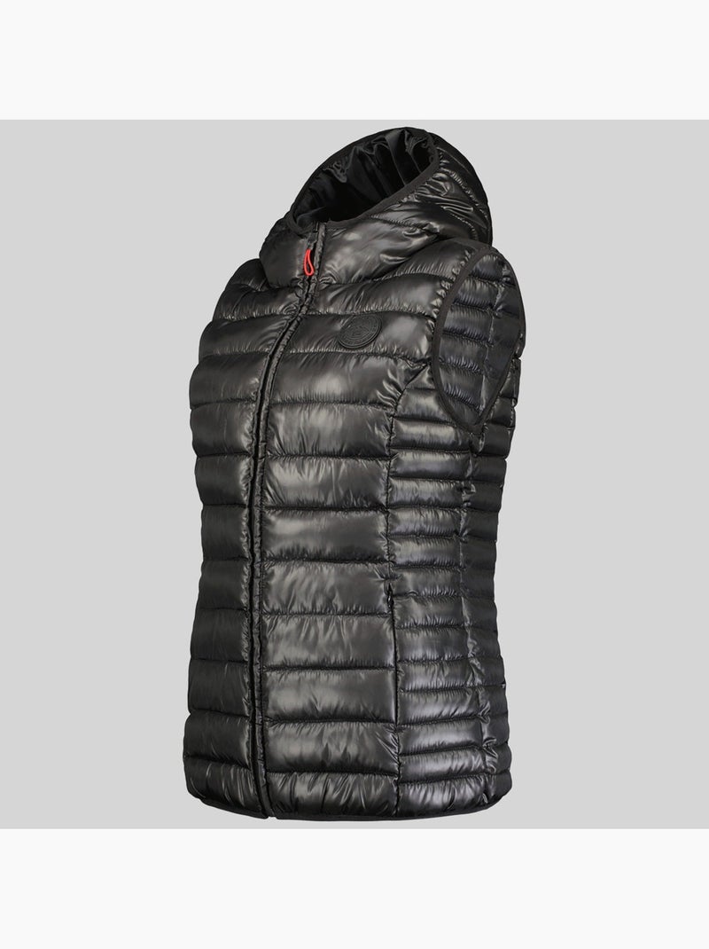 Plumífero con capucha annecy vest hood – geographical norway Negro - Kiabi