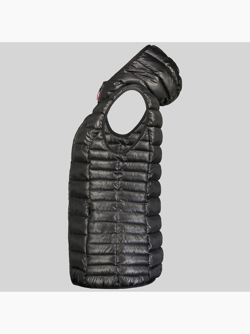 Plumífero con capucha annecy vest hood – geographical norway Negro - Kiabi