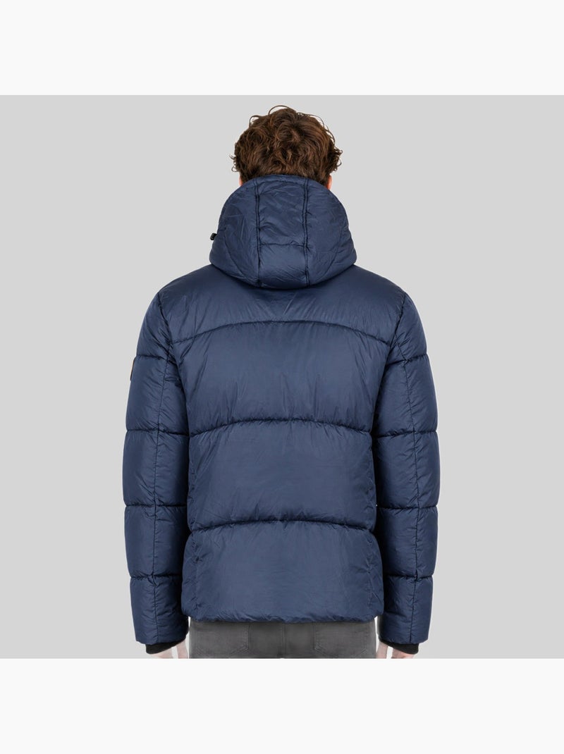 Plumífero con capucha armenie – geographical norway Azul marino - Kiabi