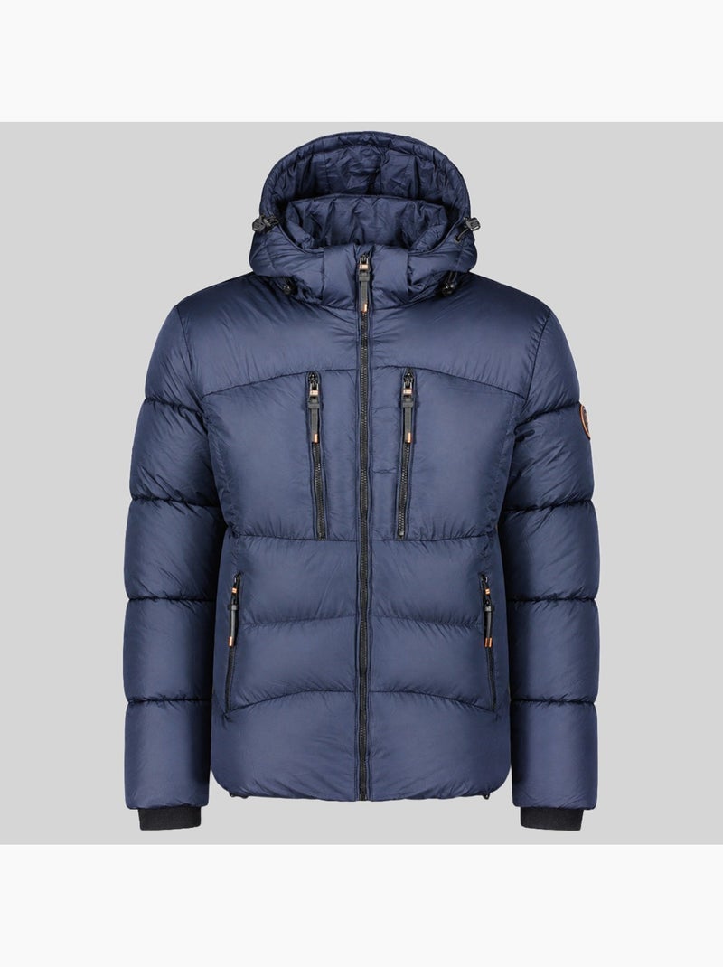 Plumífero con capucha armenie – geographical norway Azul marino - Kiabi