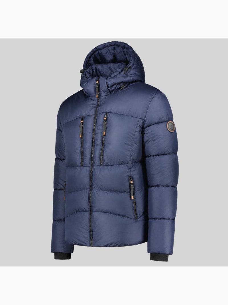Plumífero con capucha armenie – geographical norway Azul marino - Kiabi