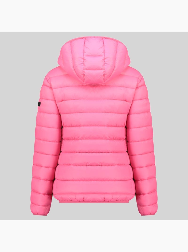 Plumífero con capucha atichoko hood – geographical norway Rosa fluo - Kiabi