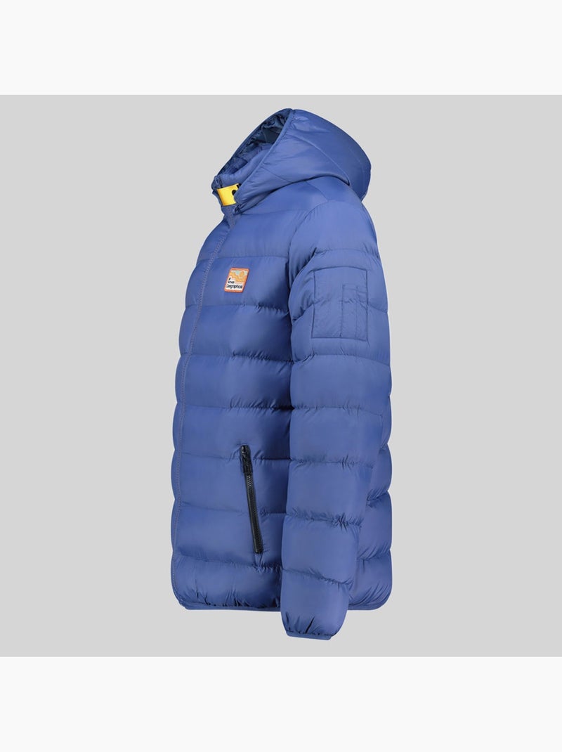 Plumífero con capucha avalanche hood – geographical norway Azul vaquero - Kiabi