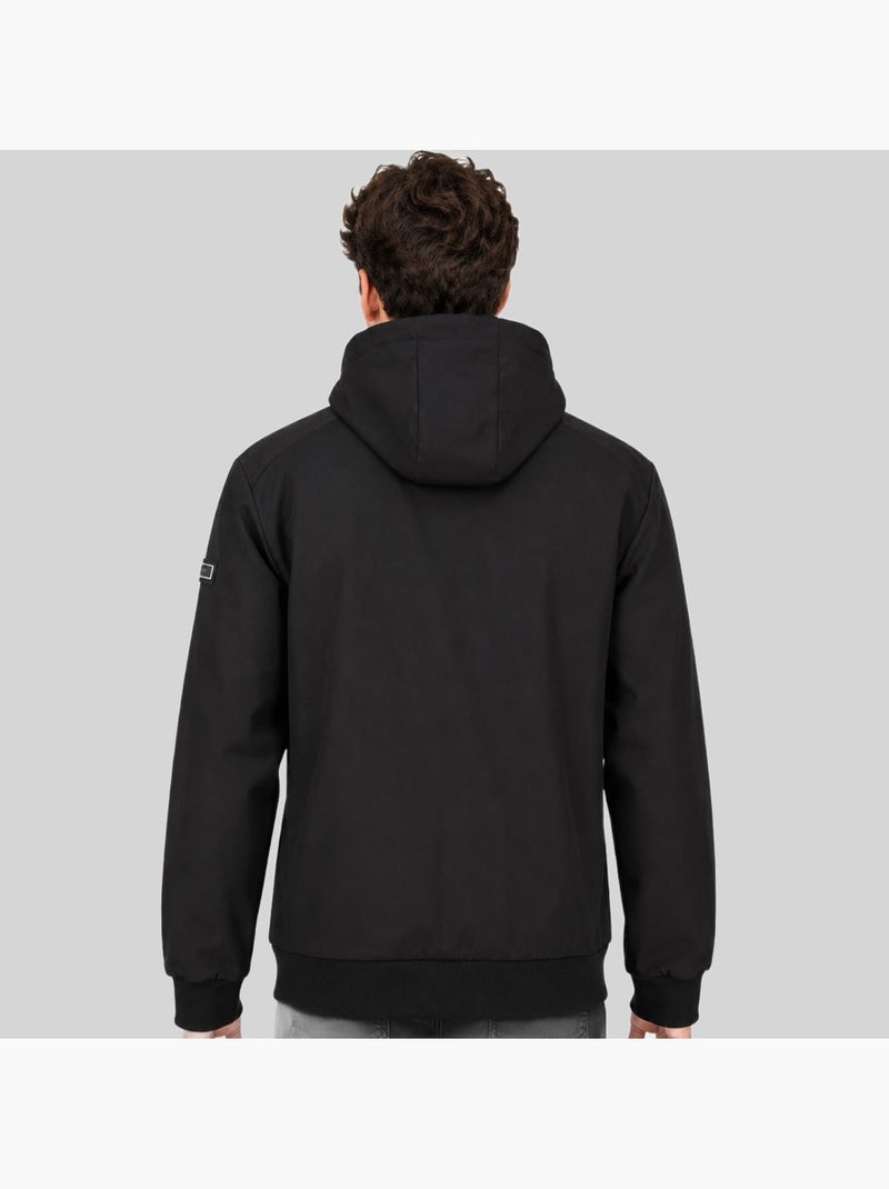 Plumífero con capucha badide – geographical norway Negro - Kiabi