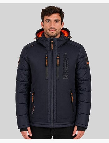 Plumífero con capucha beachwood – geographical norway