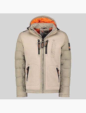 Plumífero con capucha beachwood – geographical norway