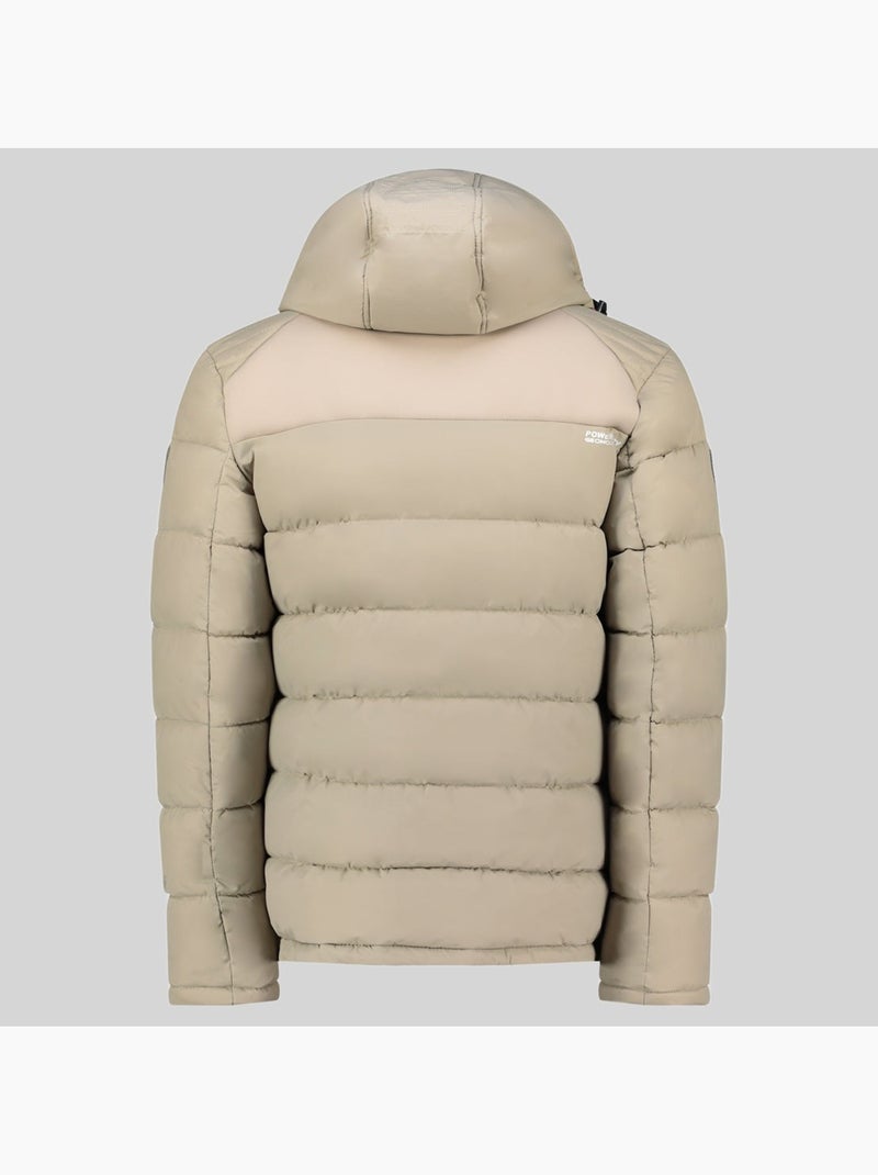 Plumífero con capucha beachwood – geographical norway Beige - Kiabi