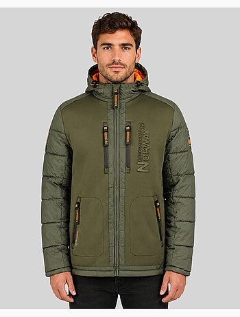 Plumífero con capucha beachwood – geographical norway