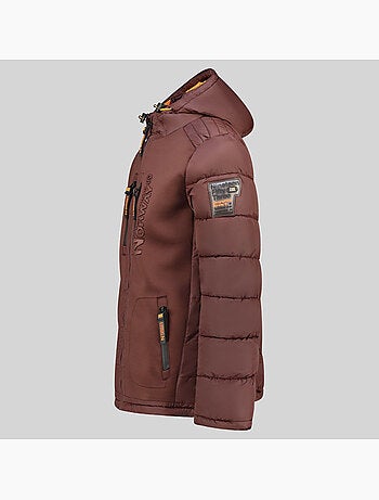 Plumífero con capucha beachwood – geographical norway