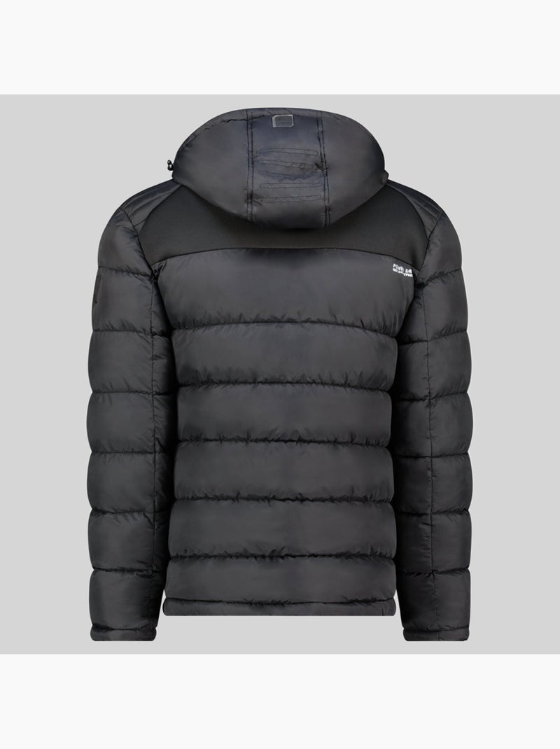 Plumífero con capucha beachwood – geographical norway Negro - Kiabi