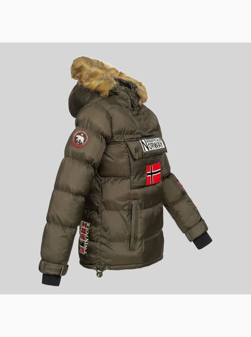 Plumífero con capucha belancolie – geographical norway - Kiabi