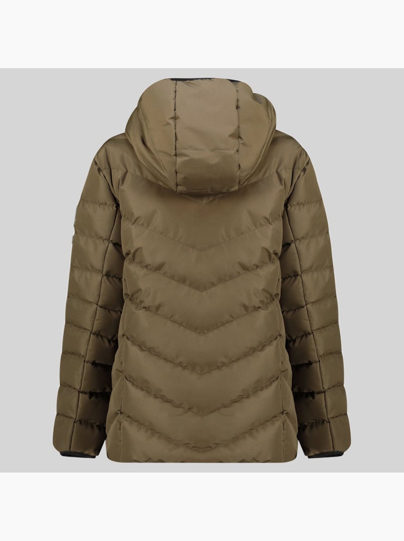 Plumífero con capucha brace – geographical norway Caqui - Kiabi