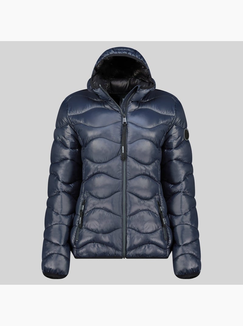 Plumífero con capucha buby – geographical norway Azul marino - Kiabi