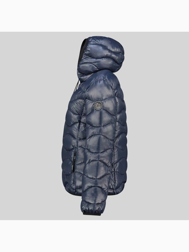 Plumífero con capucha buby – geographical norway Azul marino - Kiabi